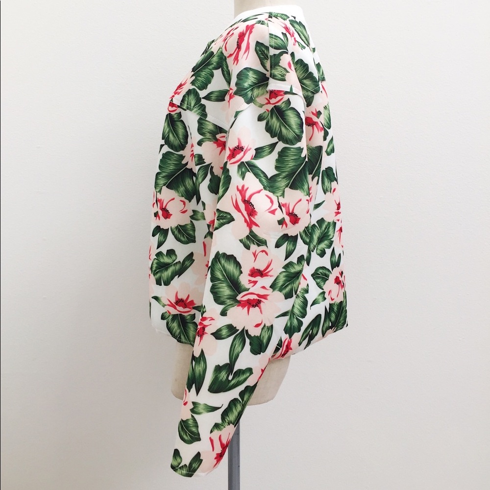 Flower bomber jacket - Picture 2 of 4